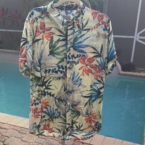 Floral Button-Up Shirt